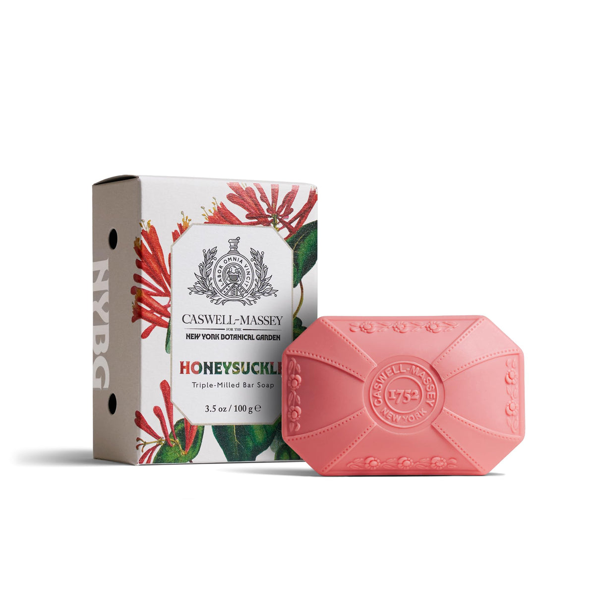 Caswell-Massey front packaging showing elegant floral branding and gift-ready design