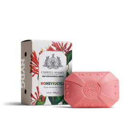 Caswell-Massey front packaging showing elegant floral branding and gift-ready design