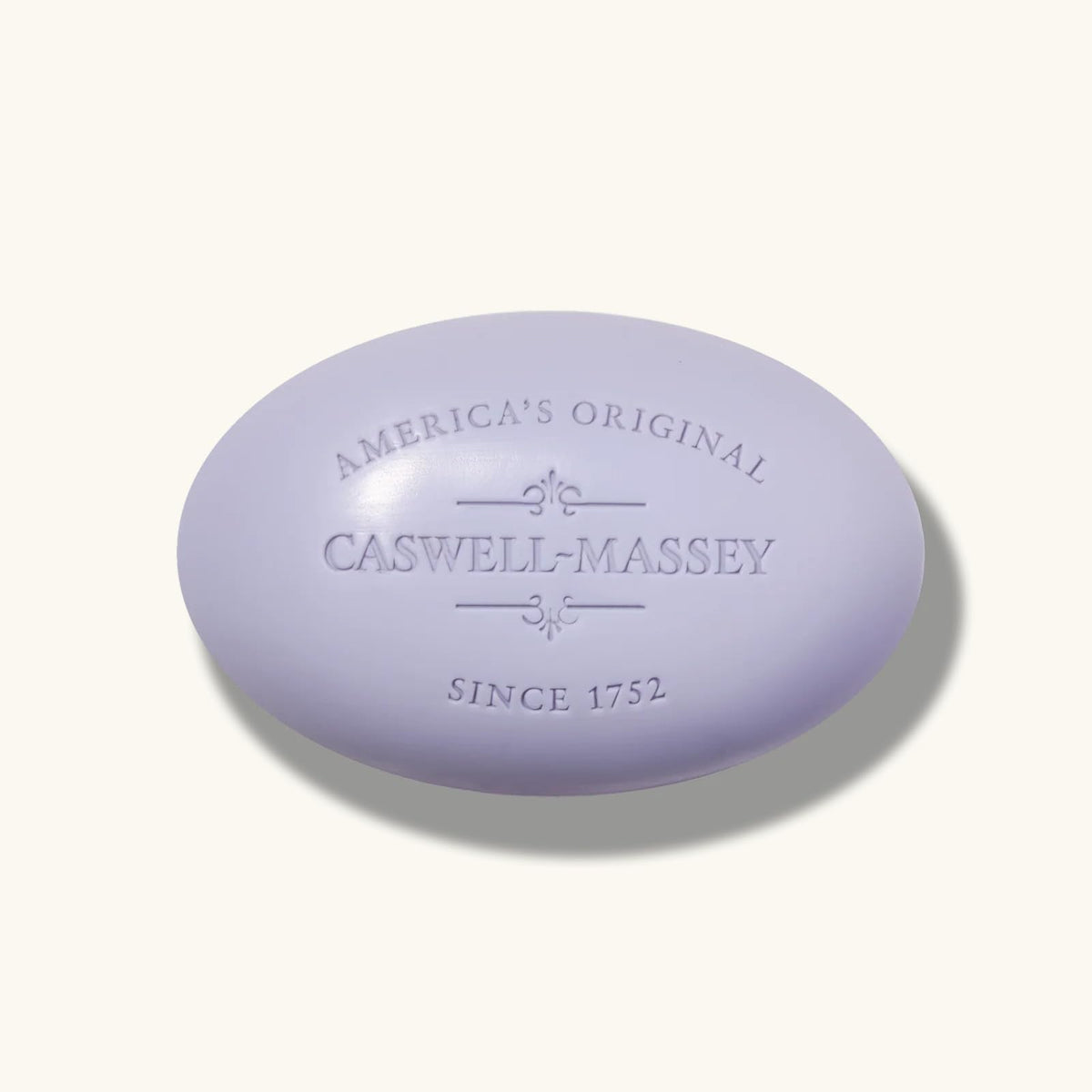 Caswell-Massey individually wrapped soap in gift box indicating presentable gifting