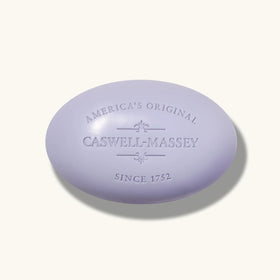Caswell-Massey individually wrapped soap in gift box indicating presentable gifting
