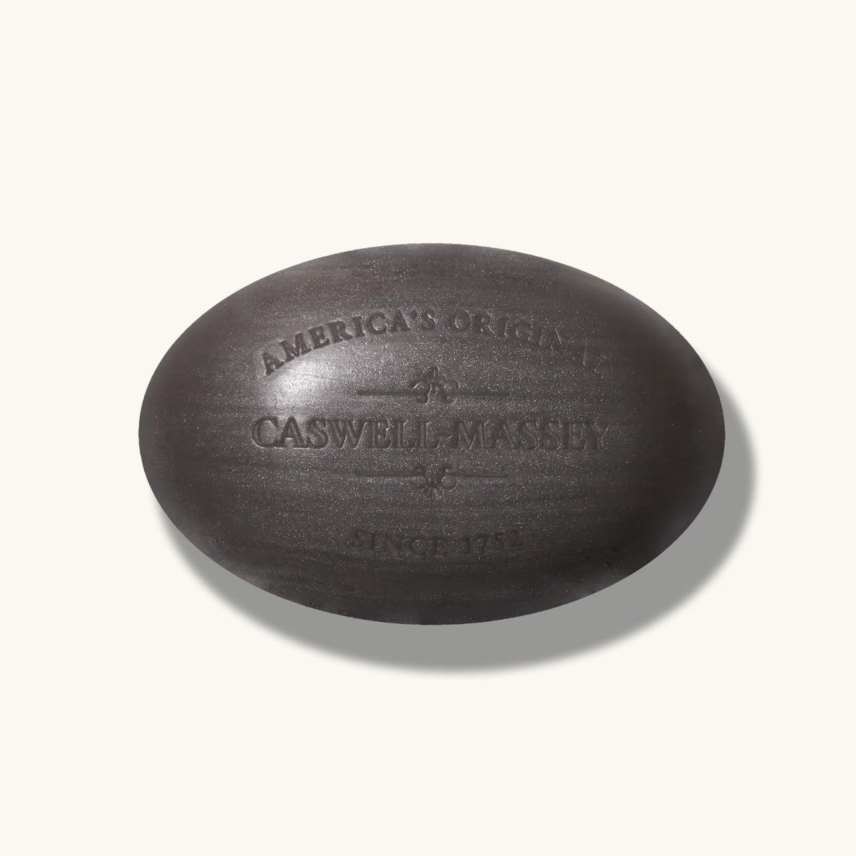 Caswell-Massey label detail close-up highlighting made-in-USA artisan quality