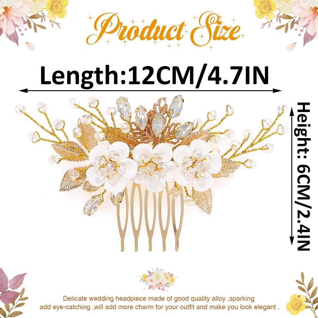 Catery comb placed in an updo illustrating placement and elegance