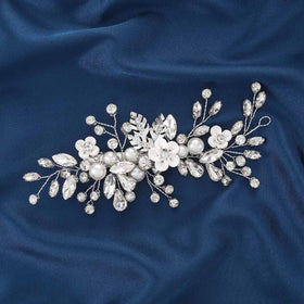 Catery closeup of rhinestone flower detail, sparkle enhancing photos