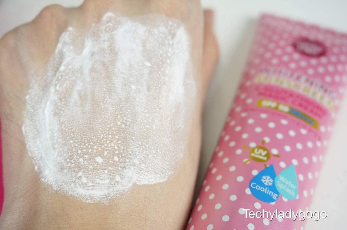Cathy Doll tube next to ruler showing 138ml size for longer use benefit
