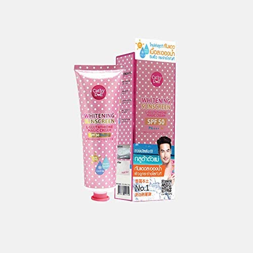 Cathy Doll cream spread demonstration showing quick absorption benefit