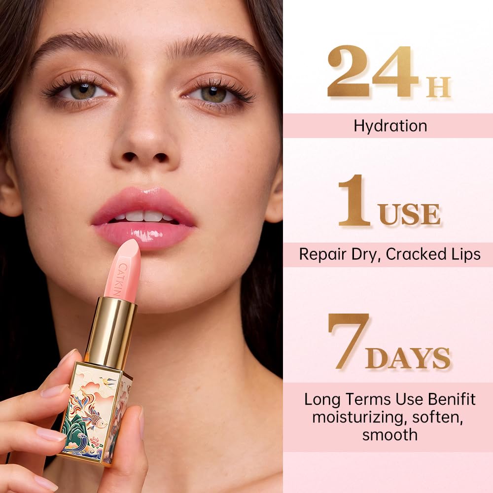 Catkin close-up texture revealing creamy formula for instant hydration benefit