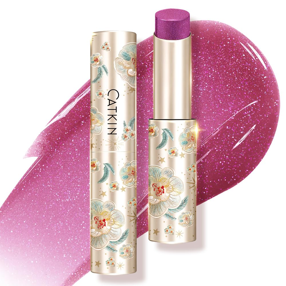 Catkin front packaging showing orchid tint and glossy finish benefit