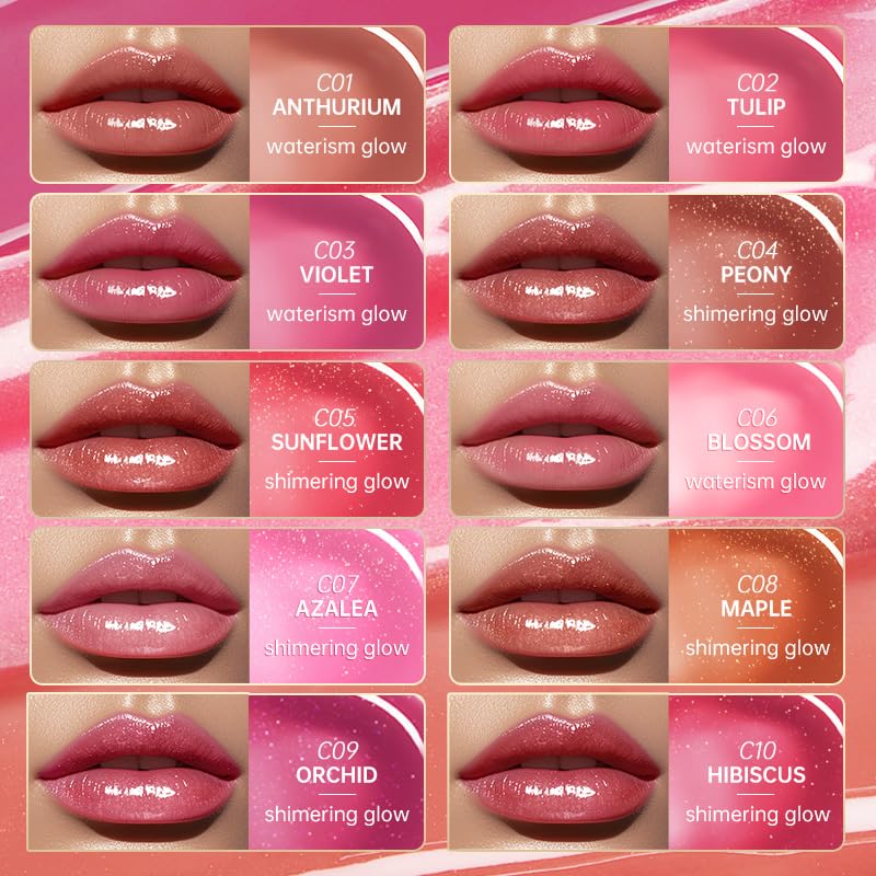 Catkin lifestyle outdoor image modeling glossy lips for everyday glow