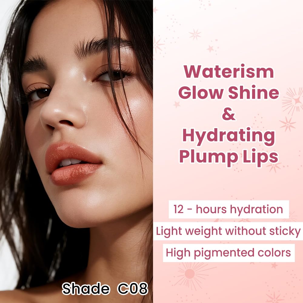 Catkin close-up jelly swirl highlighting glossy finish and dewy shine