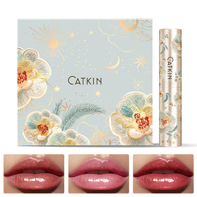 CATKIN three shades flatlay displaying color range benefit: easy shade choice