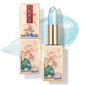 Catkin Mermaid front packaging showing compact case and shade, nourishing protection