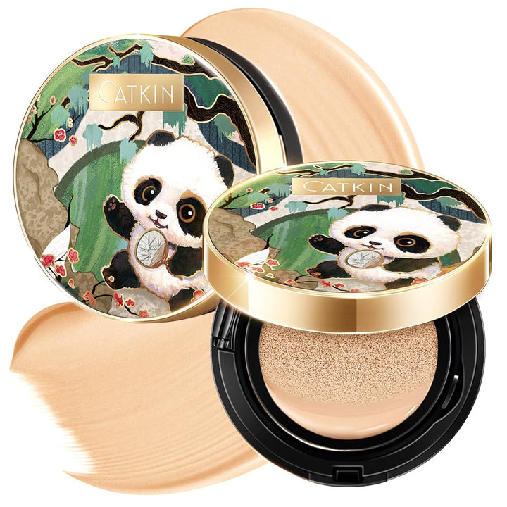 Catkin front compact showing panda design and gift-ready appeal