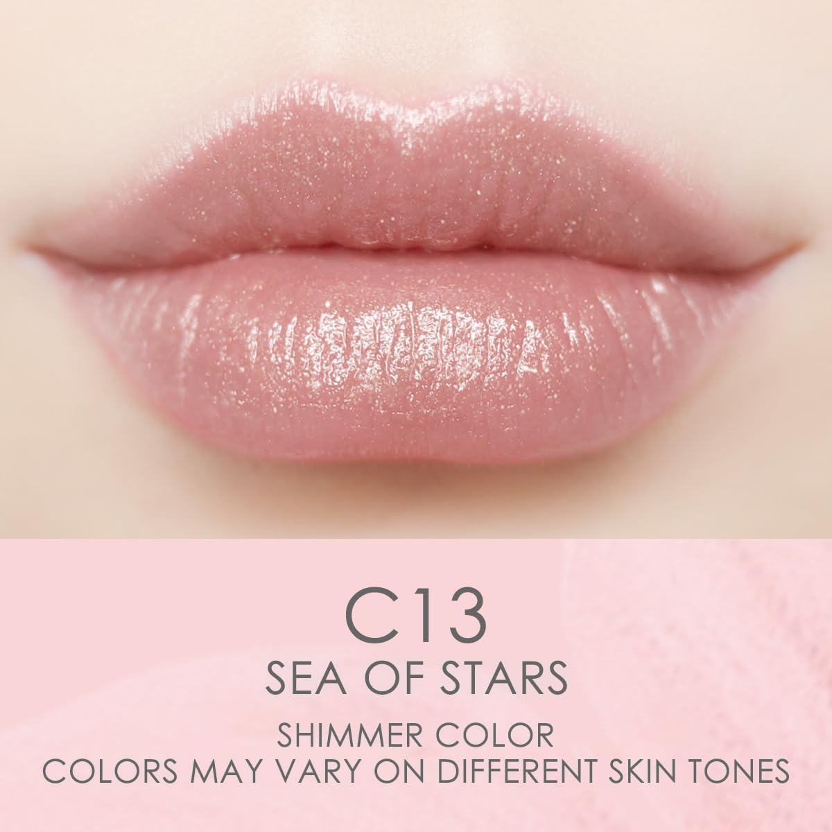 Catkin close-up of balm texture highlighting silky pearl finish and nourishment