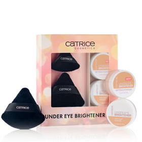 Catrice front packaging of under eye brightener set showing box and branding for gifting