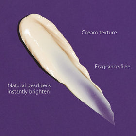 Caudalie application demo on model demonstrating massage technique for depuffing