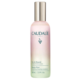 Caudalie front packaging showing the 100 mL Beauty Elixir with glow benefit