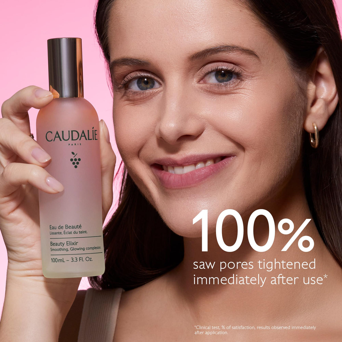 Caudalie ingredients shot with grapes and orange blossom for natural radiance benefit