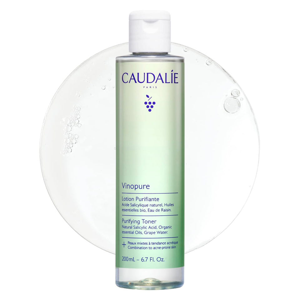 Caudalie front packaging bottle showing clean design and product benefit
