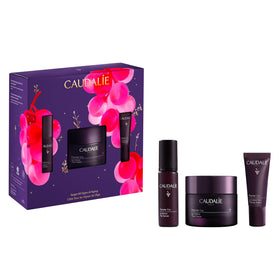 Caudalie Premier Cru full packaging front showing set presentation and gifting appeal