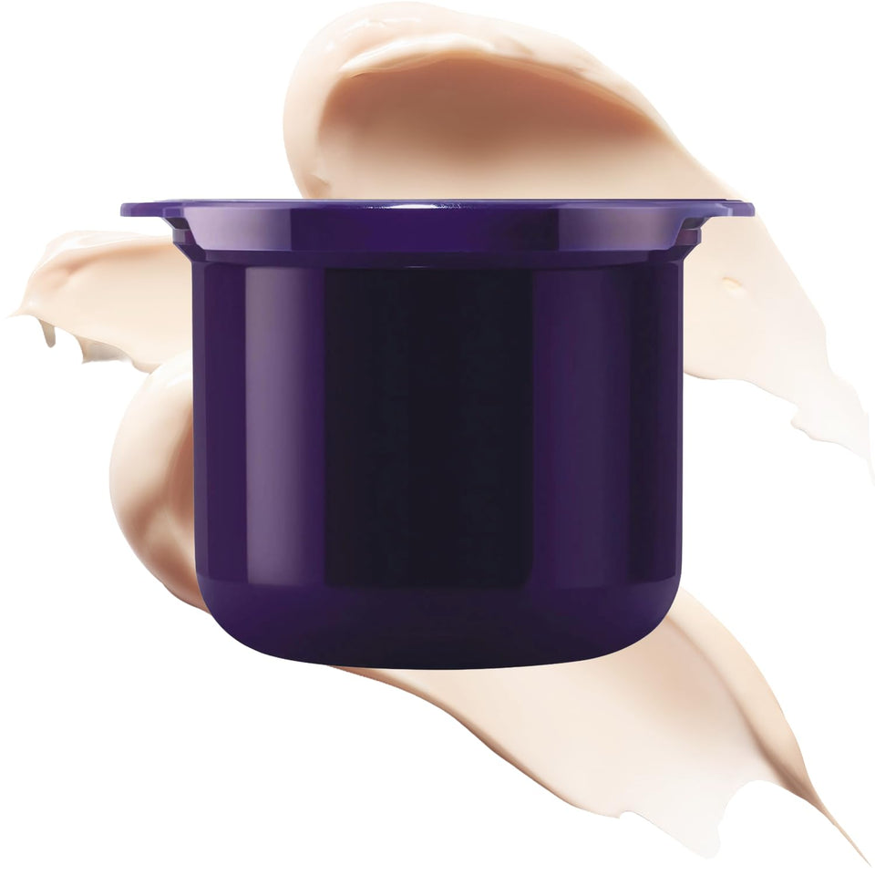 Caudalie jar front view showing premium packaging and protective refill system benefit