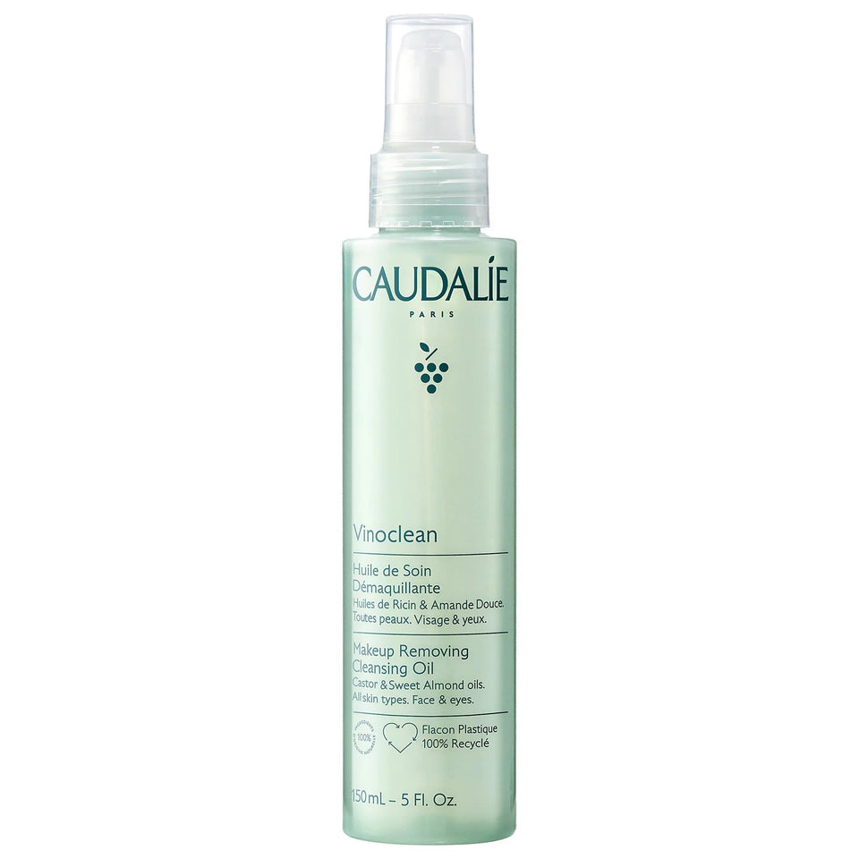 Caudalie bottle front packaging showing product and benefits
