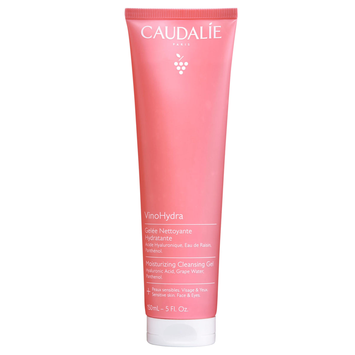 Caudalie front packaging showing VinoHydra gel and benefits