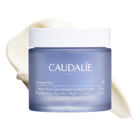 Caudalie jar front view showing label and refillable design benefit