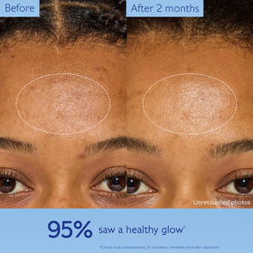 Caudalie serum and moisturizer together demonstrating layering for brighter skin benefit