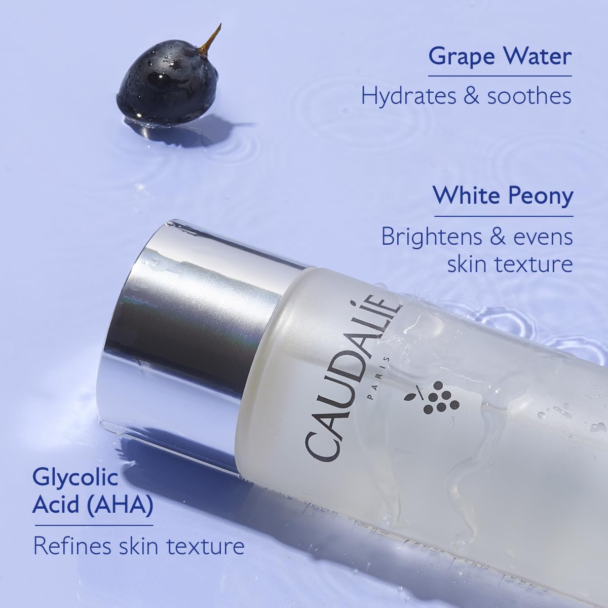 Caudalie Vinoperfect placed beside Vinoperfect Serum showing boosted brightening benefits