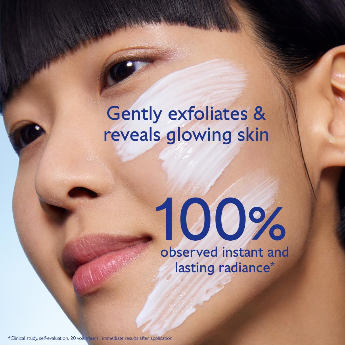 Close-up of Caudalie Vinoperfect label highlighting product name and usage benefit