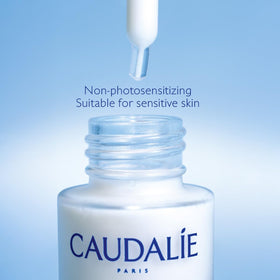Caudalie Vinoperfect with glycolic essence illustrating boosted radiance