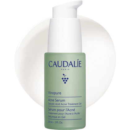 Caudalie Vinopure front bottle showing packaging and serum benefit