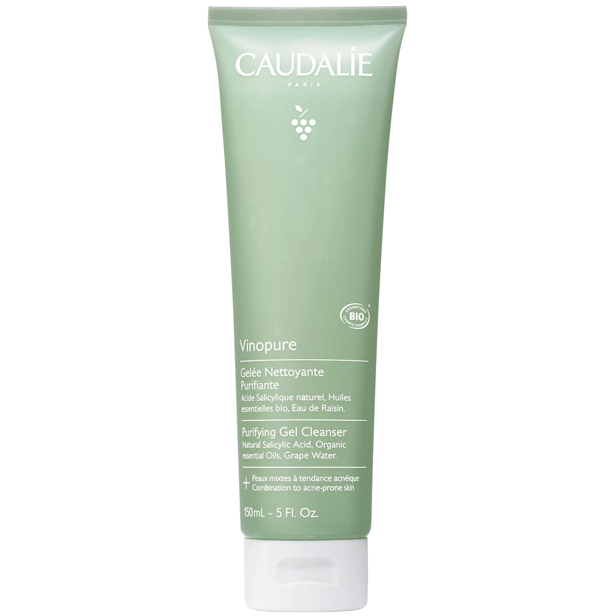 Caudalie Vinopure front packaging showing clean branding and size