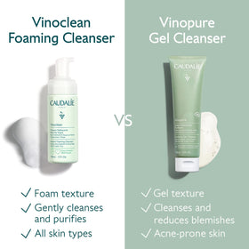 Caudalie Vinopure 150 mL size comparison showing travel-friendly benefit