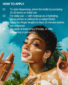 Cay Skin ingredients display with Sea Moss and Watermelon Extract benefits