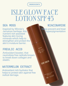 Cay Skin close-up of nude pearl blend for universal radiant finish