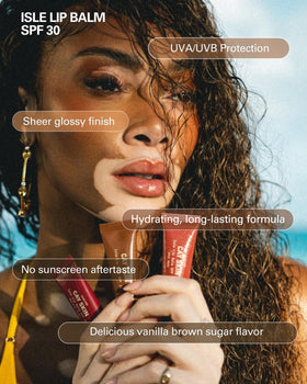 Cay Skin open applicator revealing twist-up balm for easy application