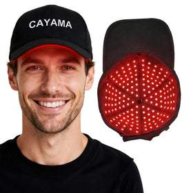 CAYAMA front view cap showing full-scape coverage and design benefit