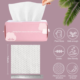 Cayxenful single towel close-up highlighting soft cotton benefit