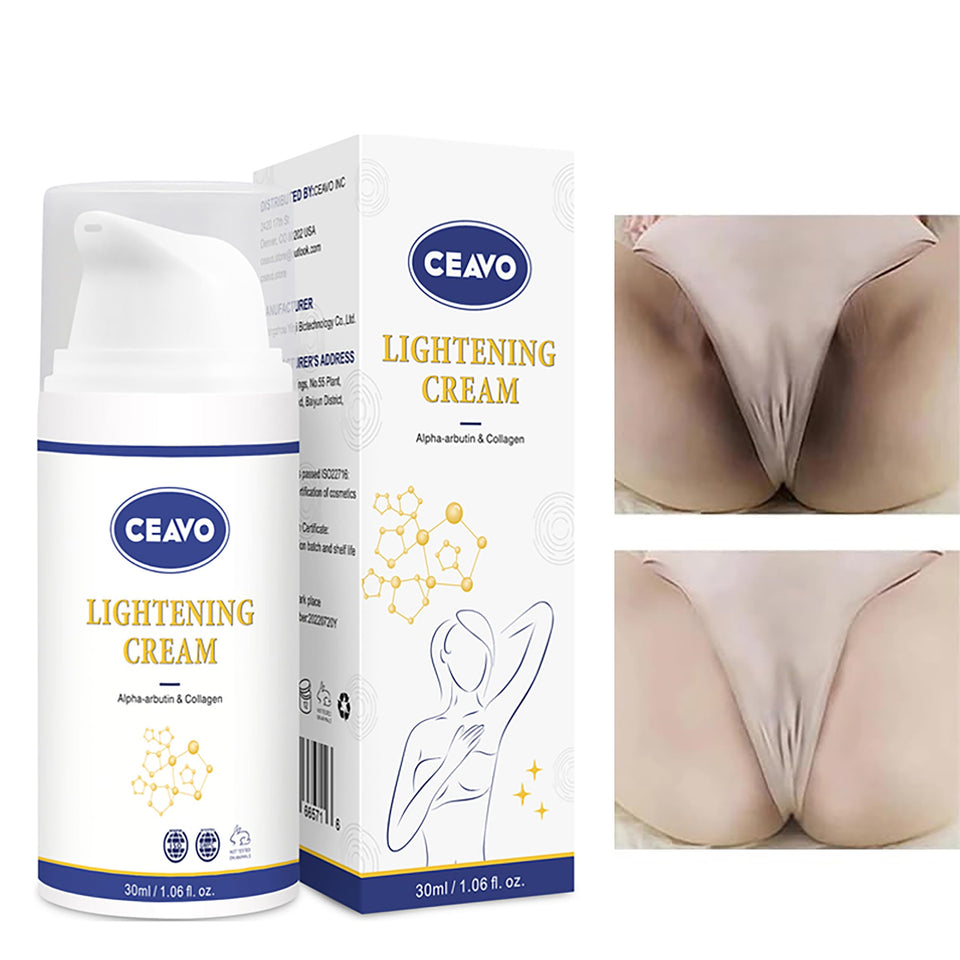Ceavo front packaging showing tube and floral fragrance benefits
