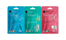 Celavi single mask soaked in serum highlighting instant hydration benefit