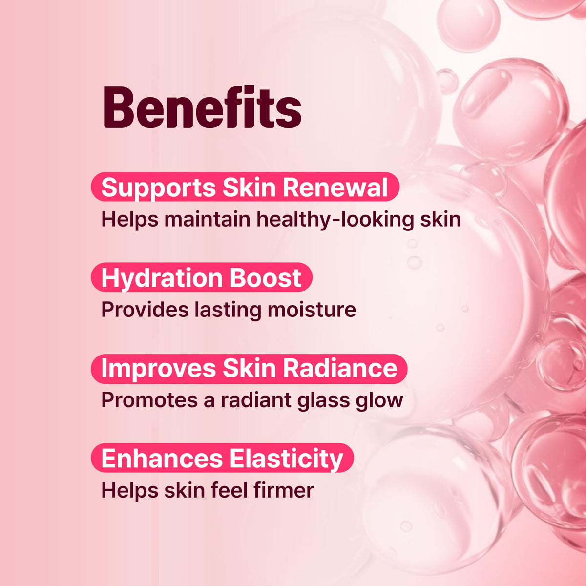 CELDYQUE ingredient panel label emphasizing PDRN, EGF, Volufiline benefits