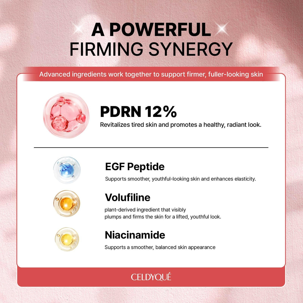 CELDYQUE serum applied after microneedling demonstrating enhanced delivery