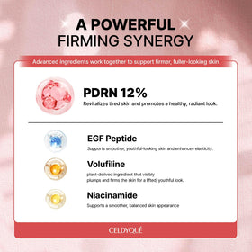 CELDYQUE serum applied after microneedling demonstrating enhanced delivery