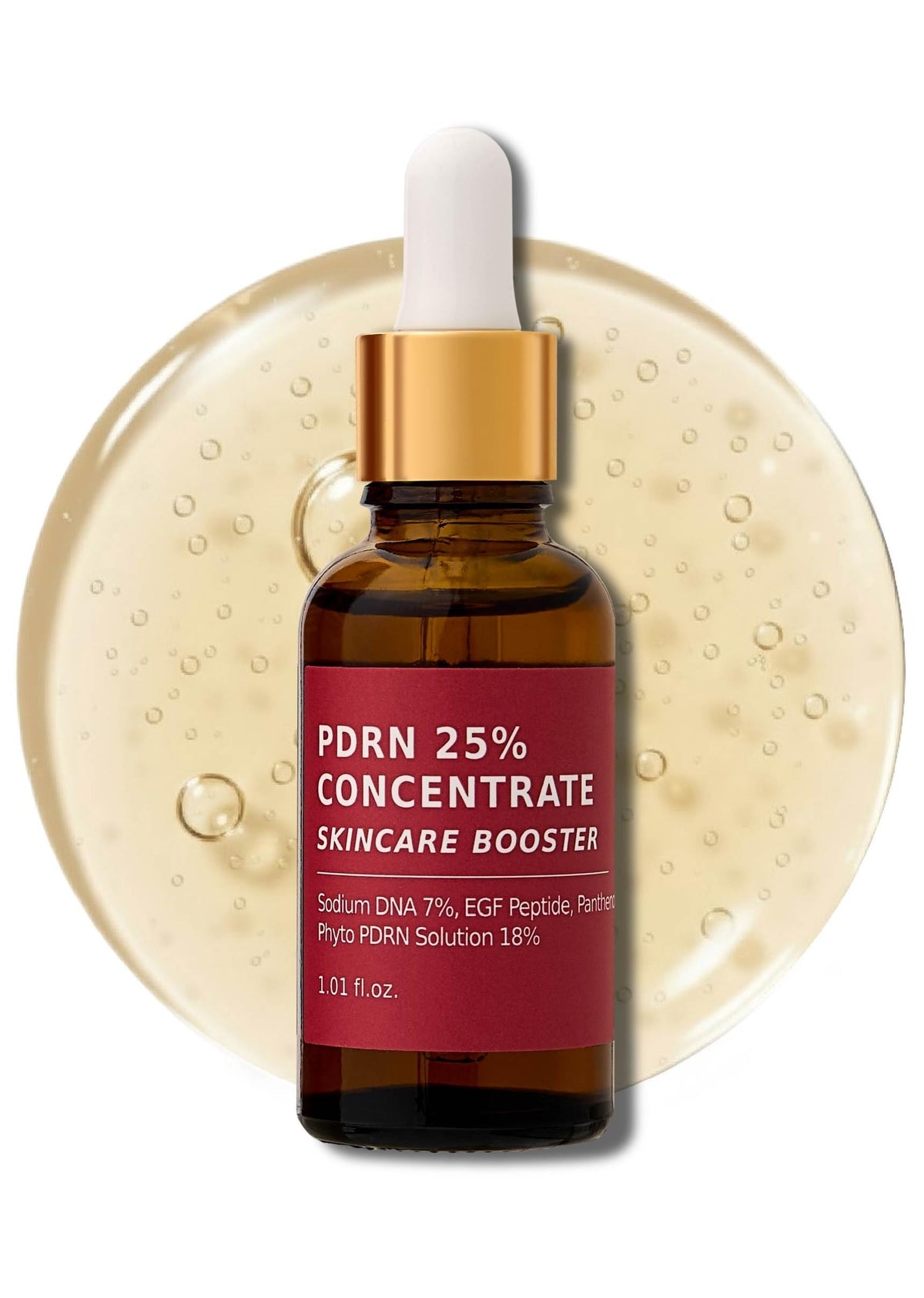 CELDYQUE mixed with cream to show DIY booster blending for personalization