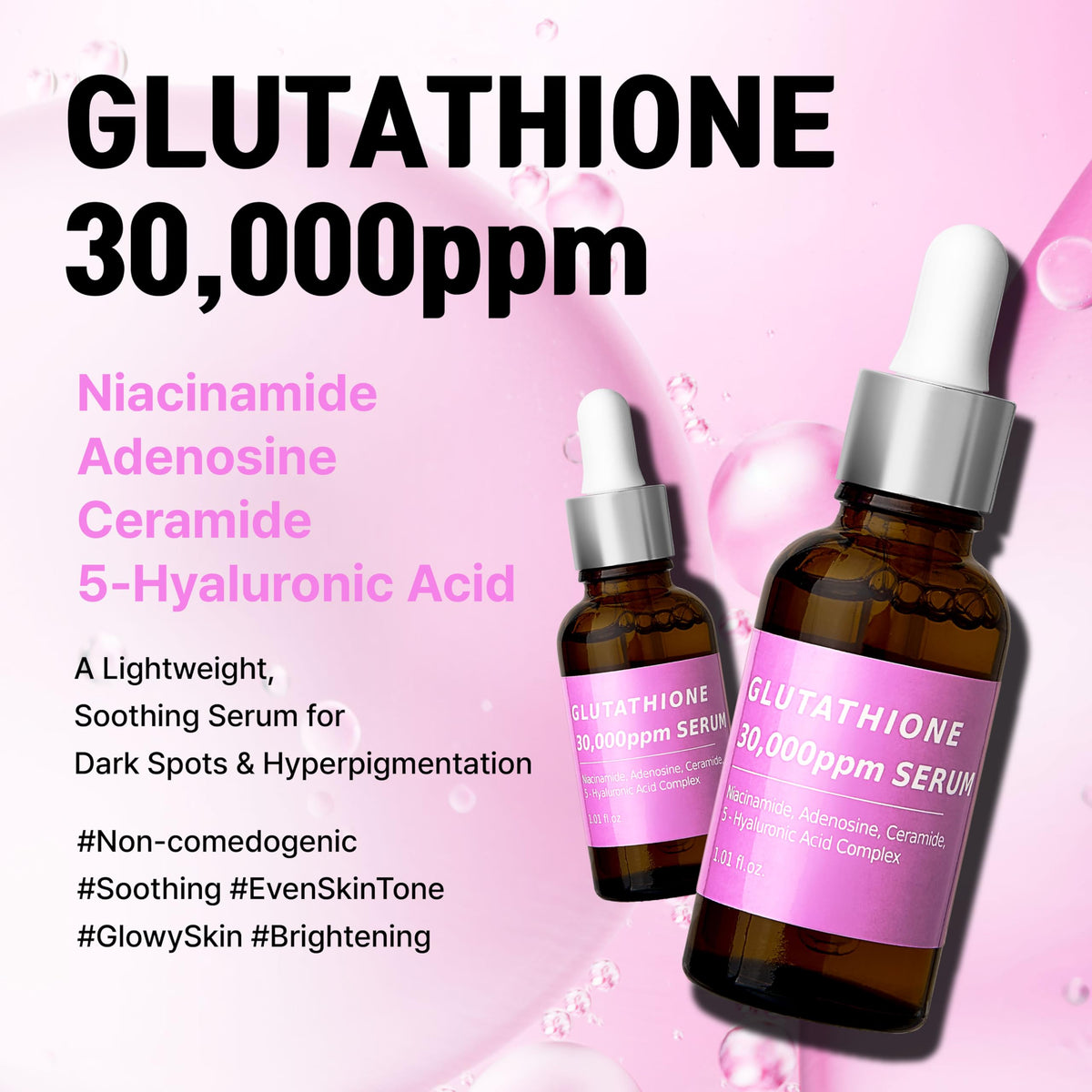 CELDYQUE serum pump dispensed silky texture for quick absorption