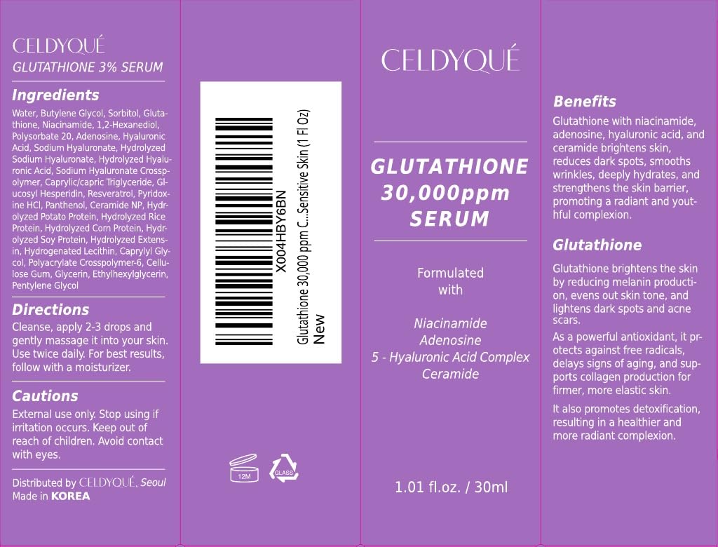 CELDYQUE serum spreading on wrist to show non-greasy hydration