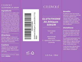 CELDYQUE serum spreading on wrist to show non-greasy hydration