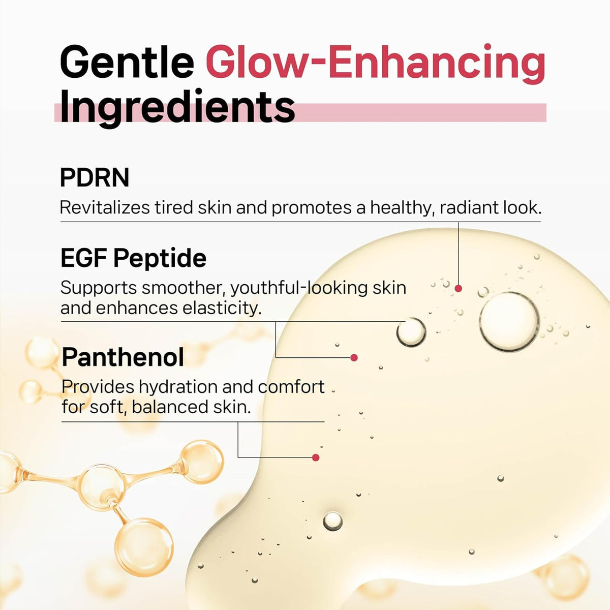CELDYQUE serum texture pool demonstrating lightweight, fast-absorbing finish
