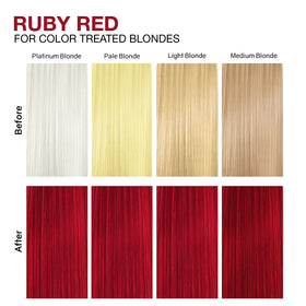 Celeb Luxury product in use on wet hair showing application for visible at-home color maintenance